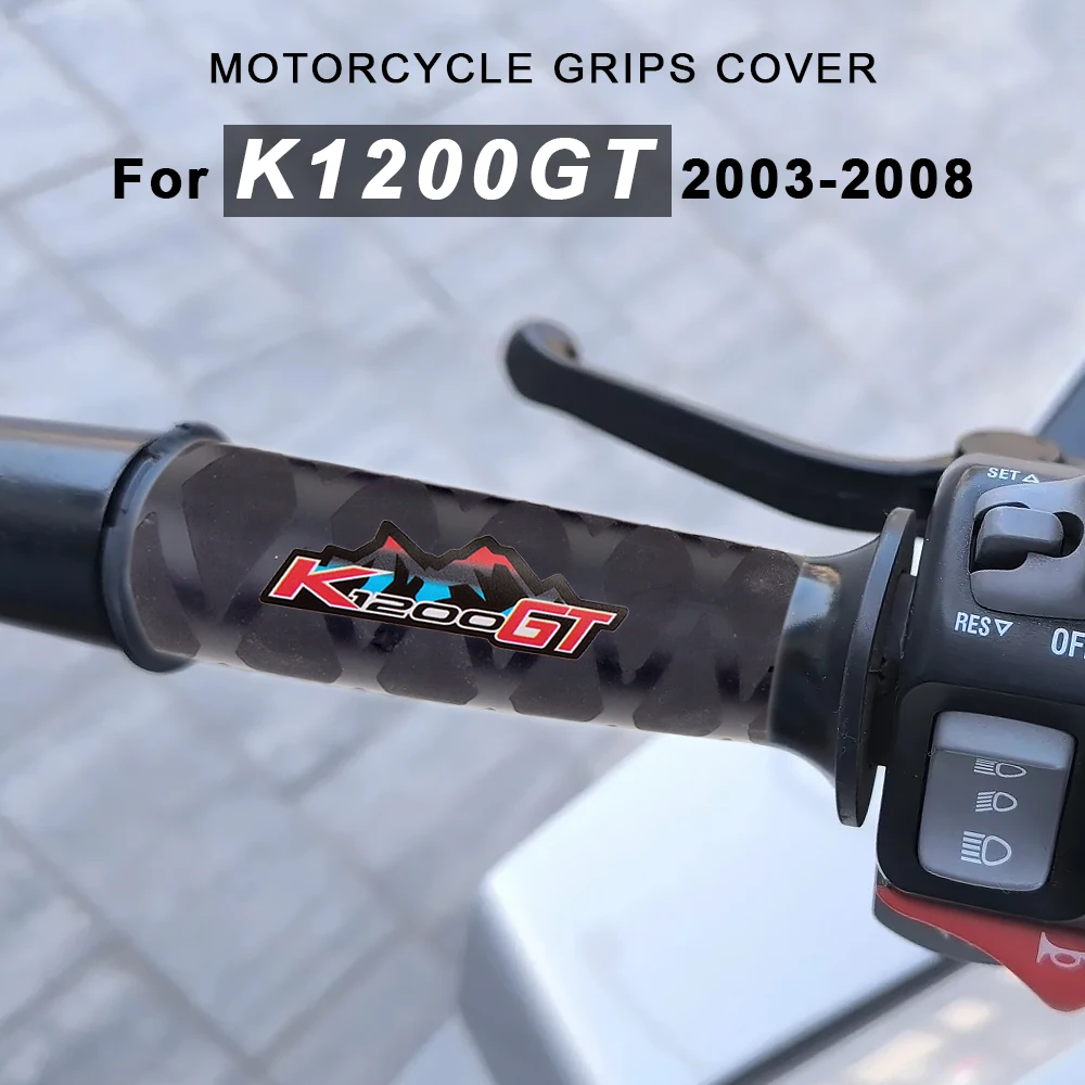 Heat Shrinkable Grips Cover Accessories For BMW K1200GT K1200 1200GT K 1200 GT 2003-2007 2008 Motorcycle Handlebar Rubber Gloves