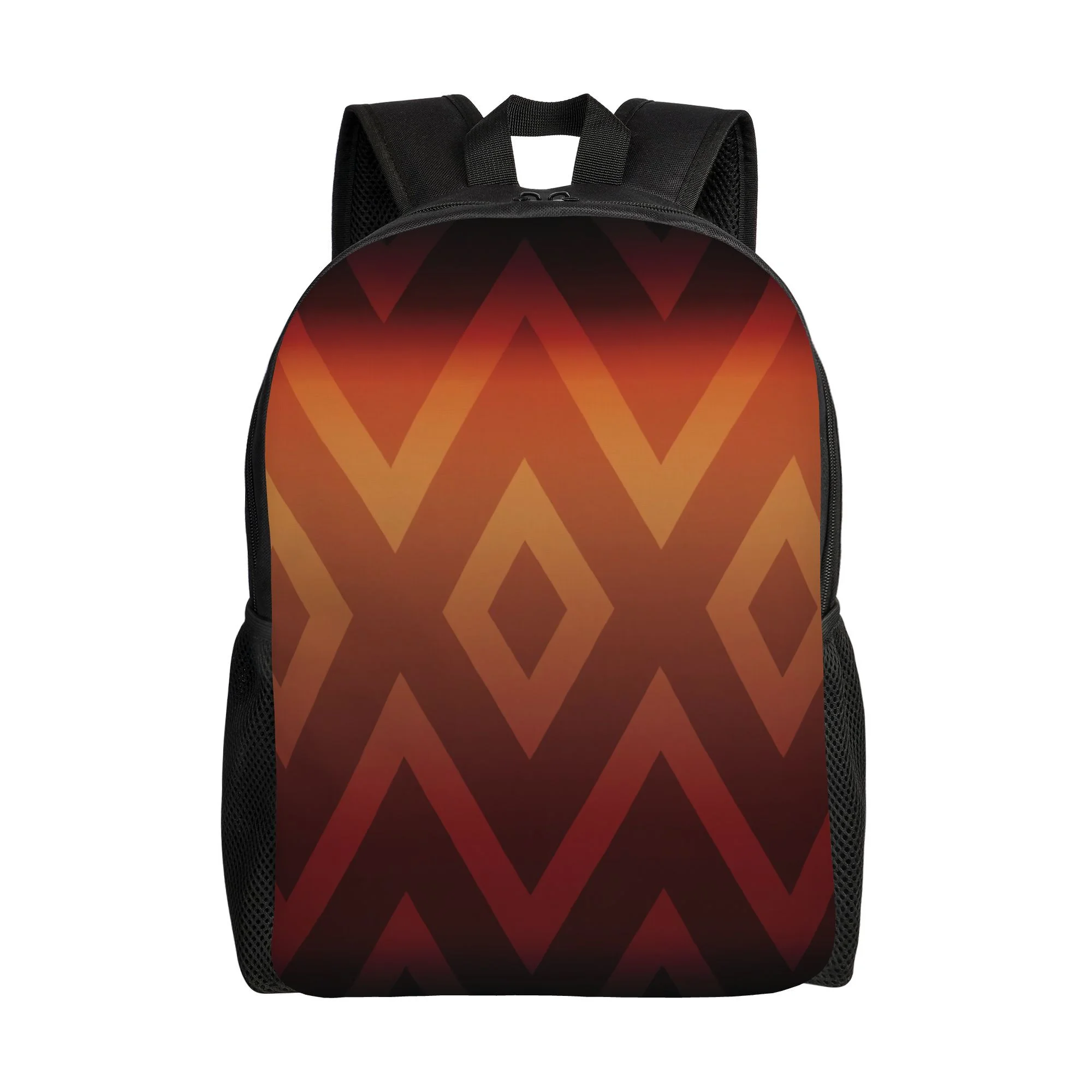 

Lightweight geometric neutral design single pocket backpack, perfect for busy days or short trips, and easy to match