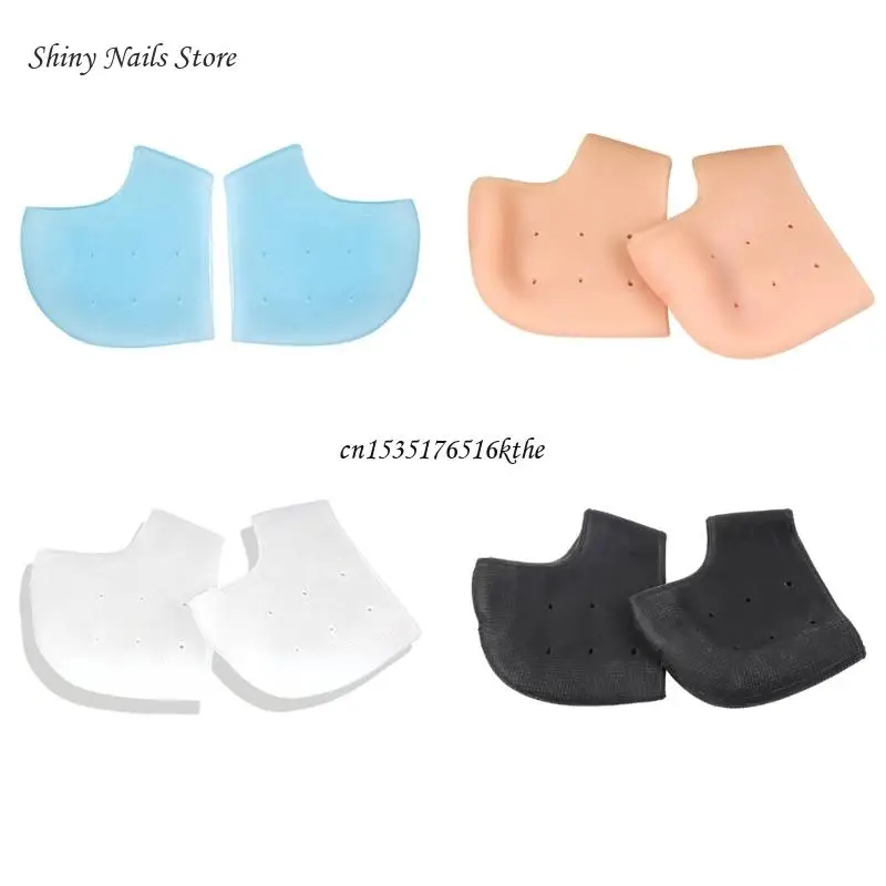 1 Pair Silicone Heel Protectors for Shoes Blister Prevention and Ankle Protectors Gel Heel Cups and Guards Dropship