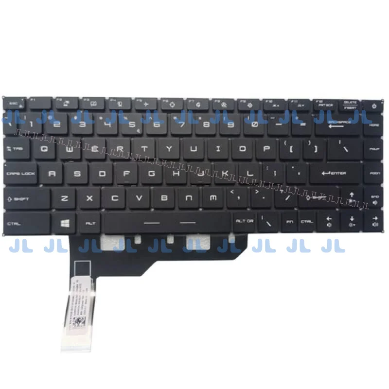 

JL новая американская клавиатура с RGB-подсветкой для MSI GP66 Leopard 10UH 11UH 11UG 11UE 12UH