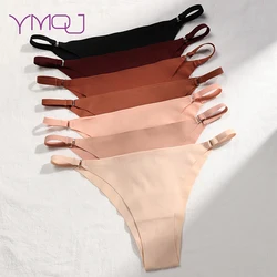 Hot Sale Women's Panty Thin Belt Sexy Cotton Crotch Briefs Comfortable Breathable Seamless Panties P2106D009color