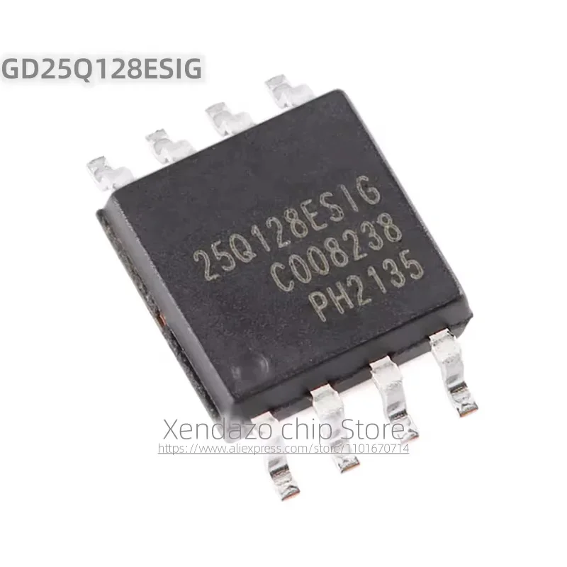 5pcs/lot GD25Q128ESIG 25Q128ESIG SOP-8 package Original genuine 128M bit serial flash memory chip