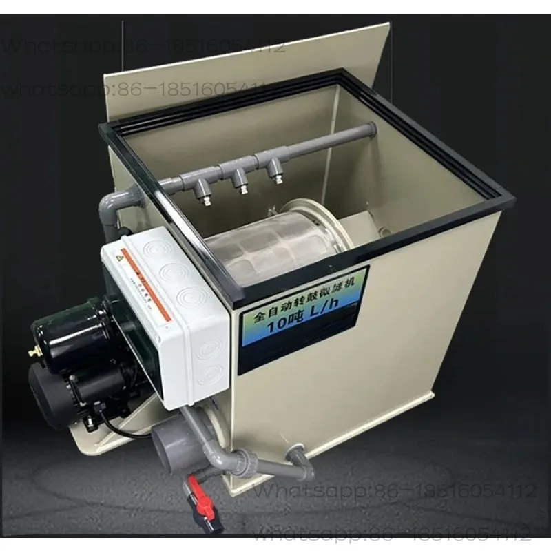Factory Price 30m3/H Microporous Drum Filter Customized 8000Gph Rotary Drum Filter for Aquaculture Fish Ponds