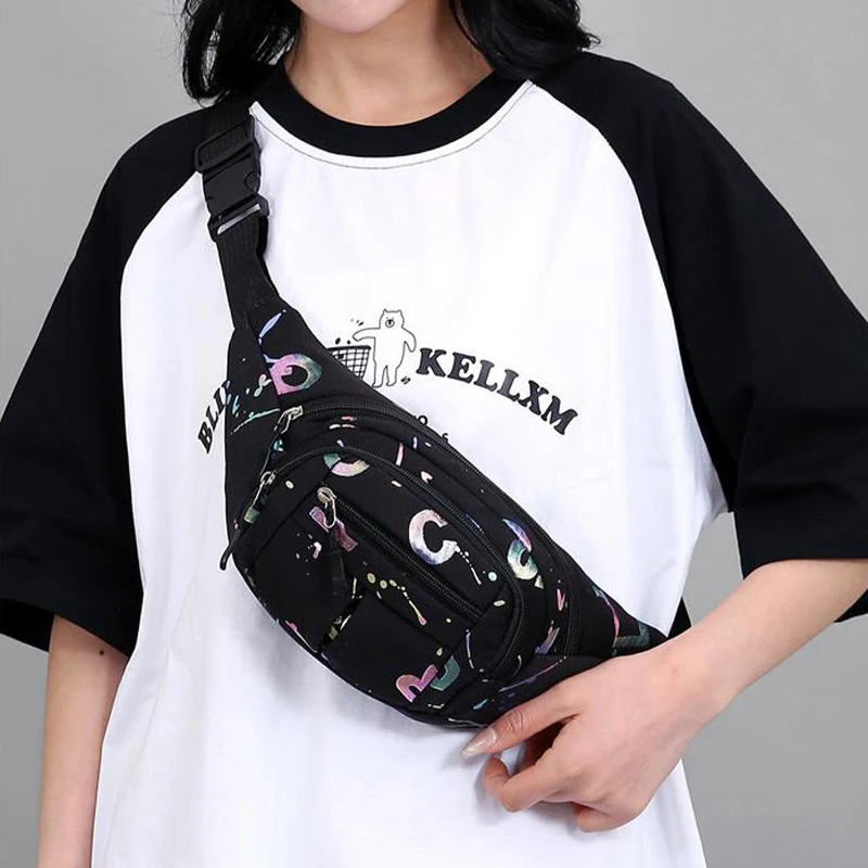 New Fashionable Waist Bag With Multiple Compartments For Women's Shoulder Bags