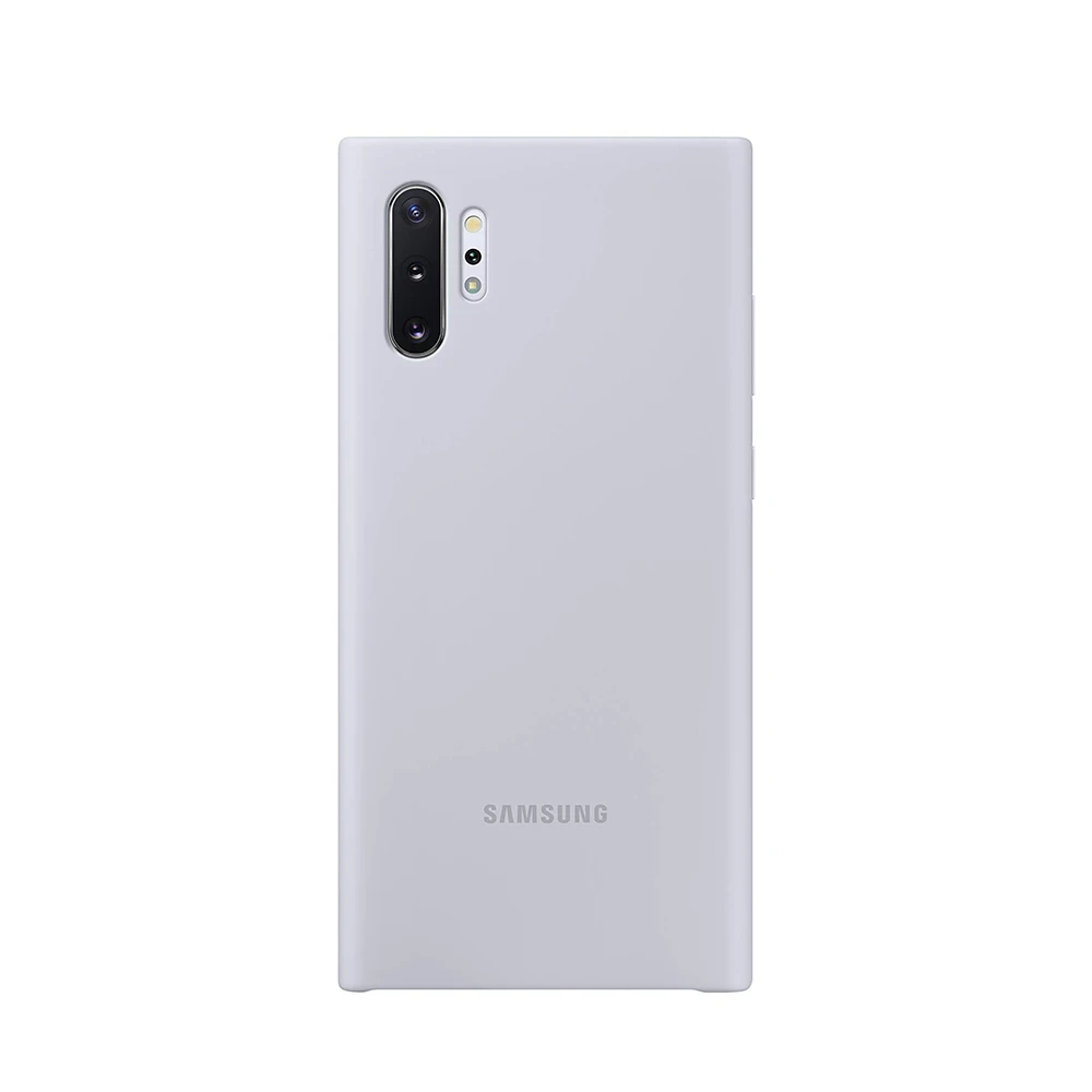 Original For Samsung Silicone Cover EF-PN975 for Galaxy Note 10+ Note 10 Plus Soft Back Shockproof  Silicone Cover