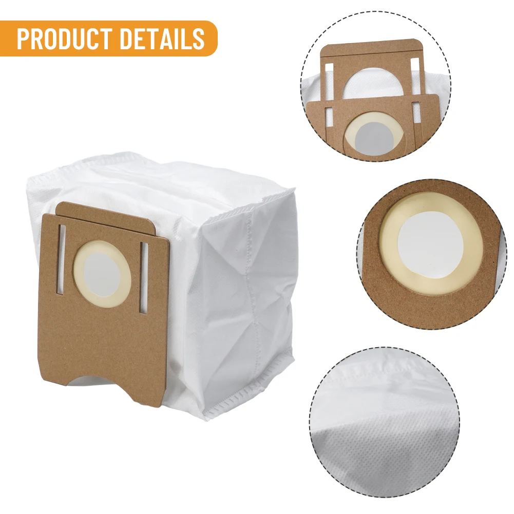 

Dust Bags For Midea S8 S8+ Automatic Robot Vacuum Cleaner Automatic Dust Bag Accessories Dust Collecting Sweeping Tools