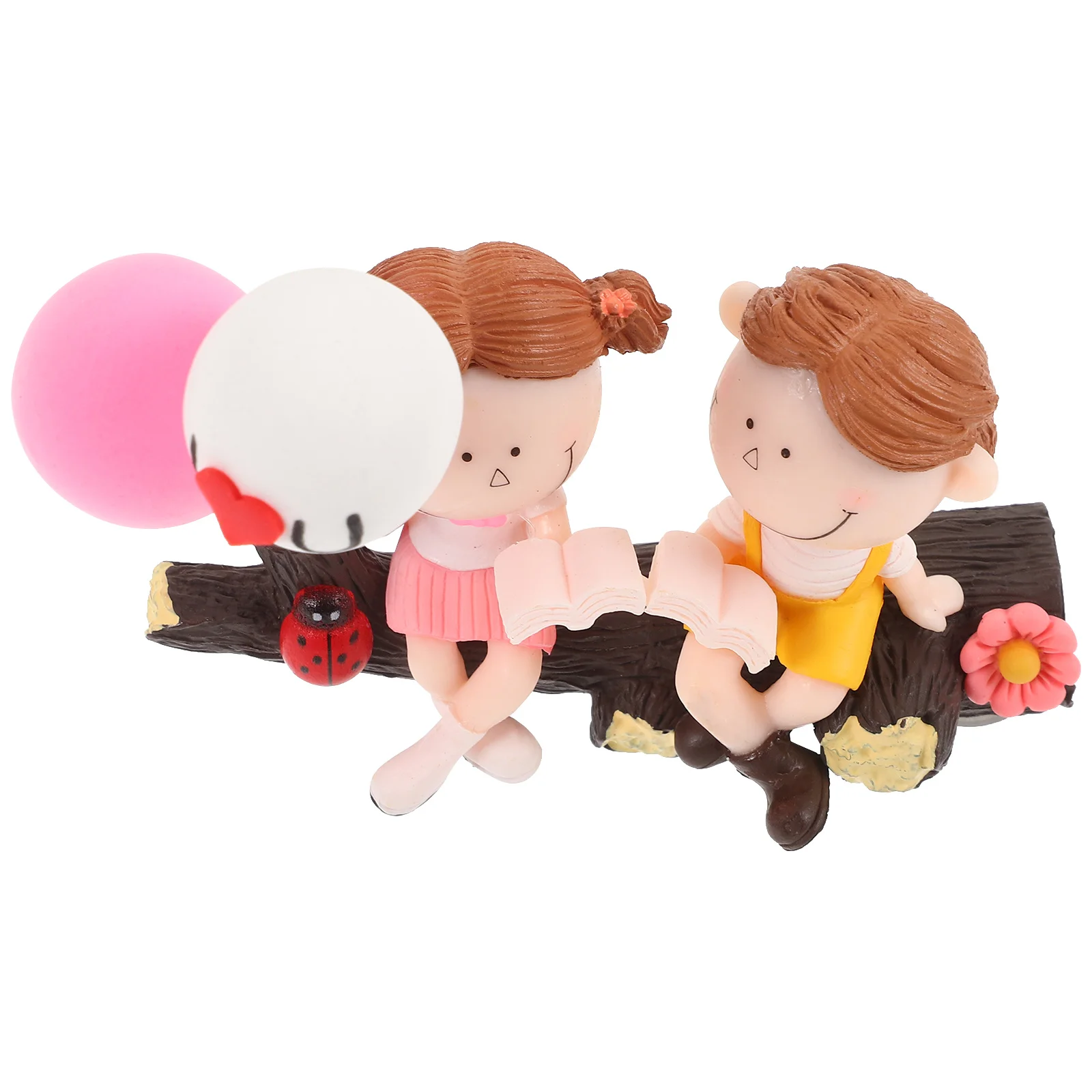 

Cute Couple Ornament Dashboard Decoration Resin Car Dashboard Accessories Cartoon Couple Statue Romantic Gift For Anniversary