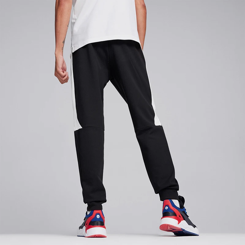 Puma Authentic BMW Men's BMW Racing Drawstring Leisure Knitted Trousers 624138-01