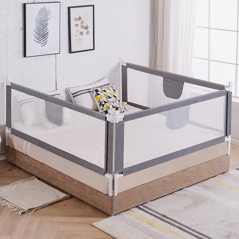 200cm 1 Uds. Valla de cama para bebé, barandilla anticaída para cama de niños, barandilla de seguridad anticaída para cama, protector de cama Universal