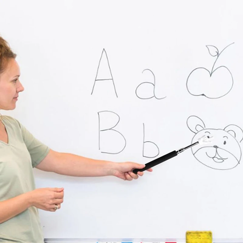 Retractable Teacher Pointer Telescopic Teaching Pointer Stick For Classroom Telescopic Teacher Pointer Retractable Pointer Hand