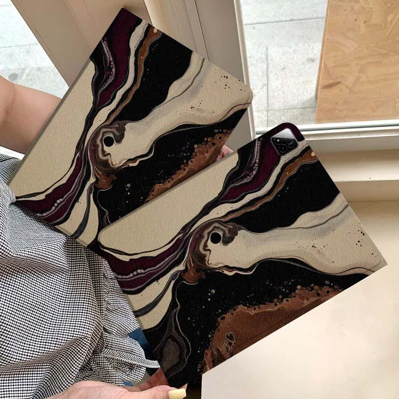 

Brown Leopard Print Pattern Gift Tablet Case For Xiaomi Redmi Mini Pad SE K 2 4 5 6 7 8 2023 2025 11 8.8 11.2 10.1 Pro