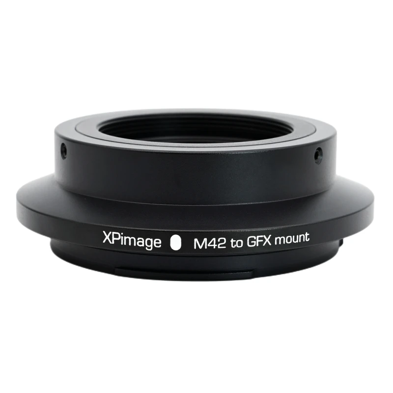 XPimage M42-GFX Manual Focus Lens Adapter for M42 Mount Lens to Fujifilm GFX Mount Camera GFX100S/GFX100II/GFX100/GFX50SII/50S