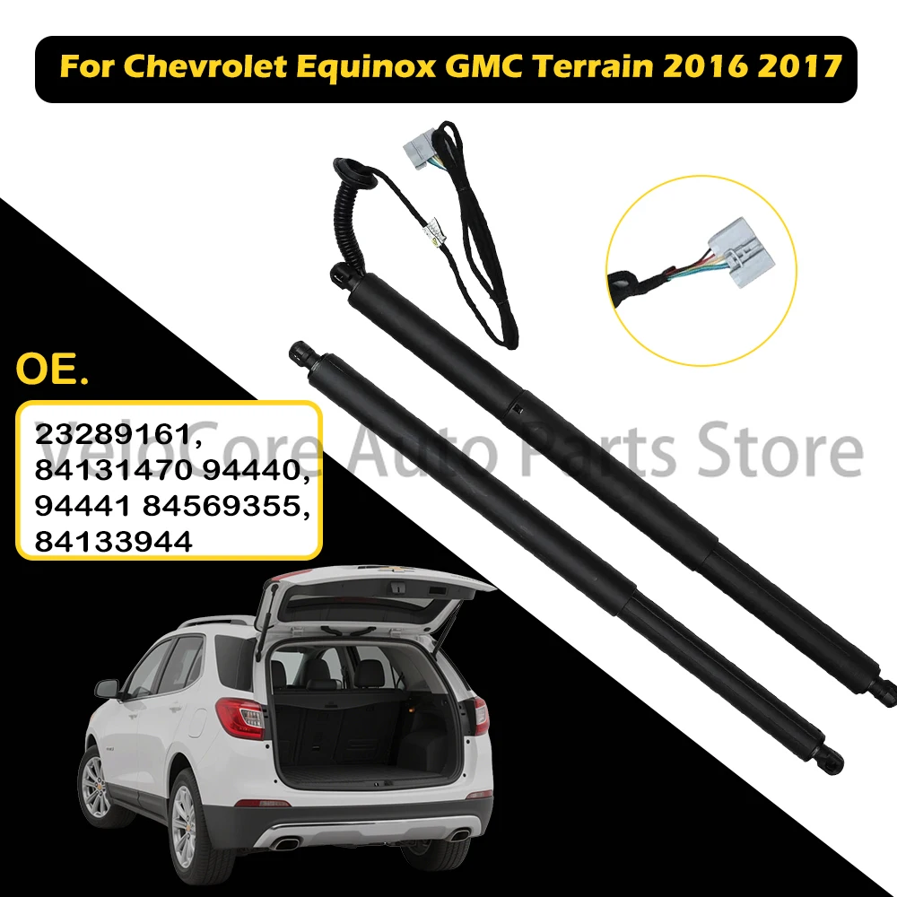 

For Chevrolet Equinox GMC Terrain 2016-2017 Power Liftgate Support Struts 23289161,84131470 94440, 94441 84569355,84133944