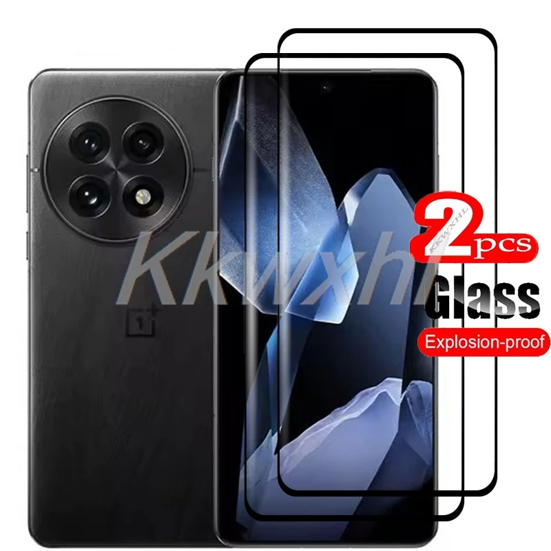 2PCS 9H 3D Original Curved Full Glue FOR OnePlus 13 6.82" Tempered Glass Cover ON OnePlus13 OnePlus12 12 Screen Protector Film