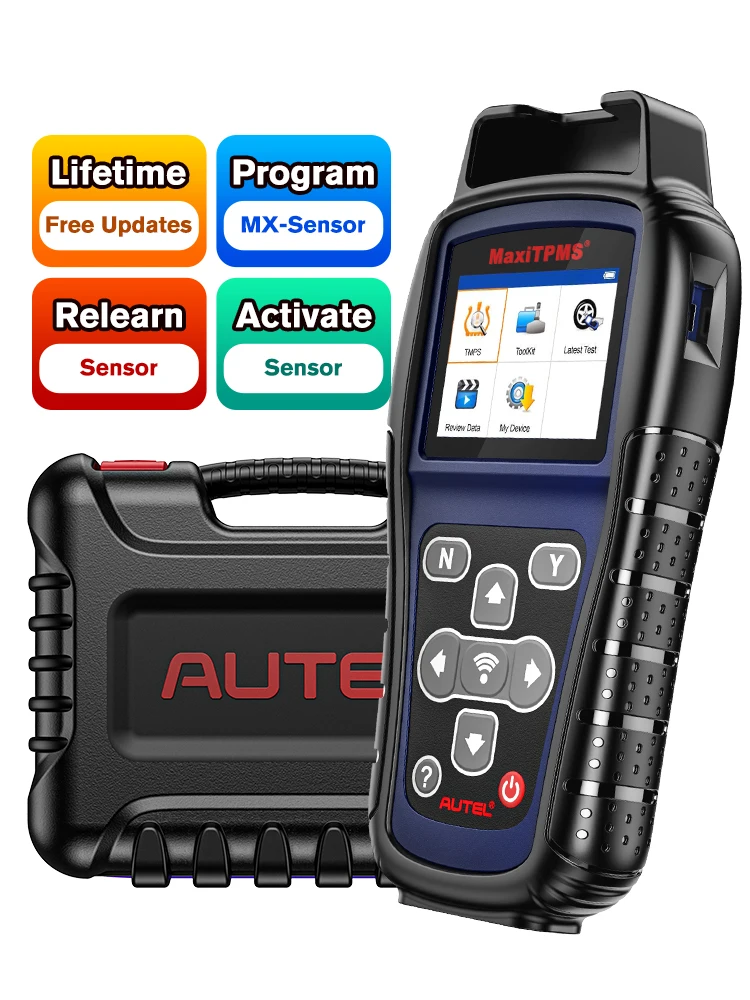 Nieuwste Autel MaxiTPMS TS501 PRO TPMS Programmeertool, TPMS Sensor Activeren/Ontleer, Bandenspanningsmeter, Bandenreparatiegereedschap - afbeelding 2