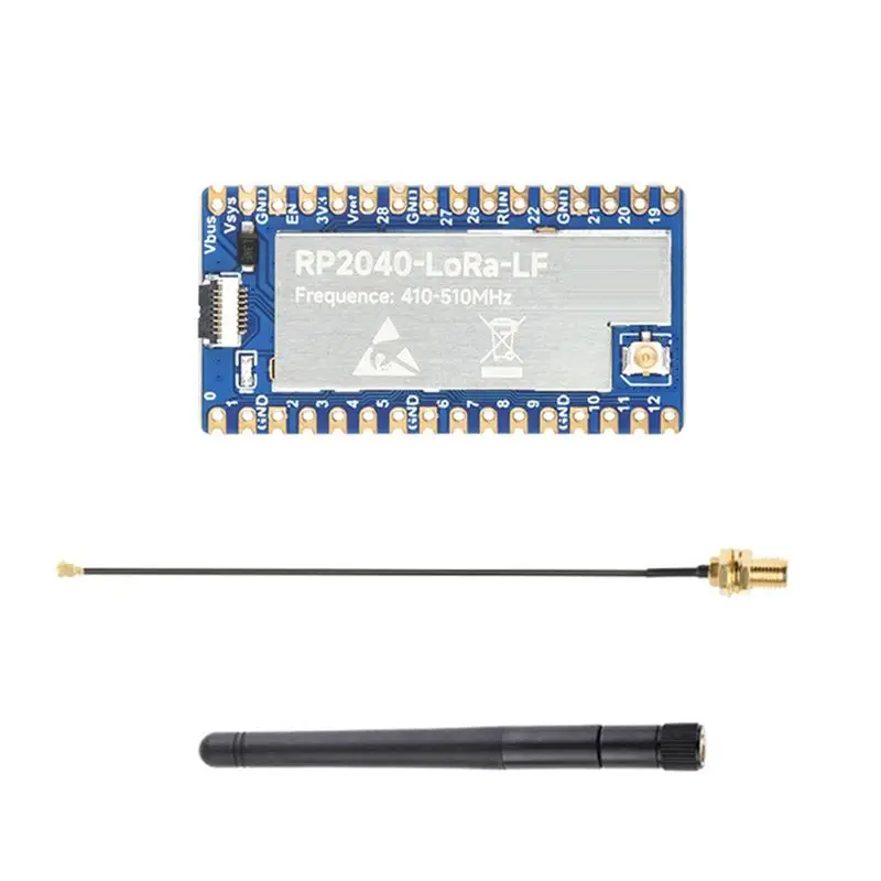 

ГОРЯЧАЯ НОВИНКА! Отладочная плата A72T RP2040-Lora LF + комплект антенн, плата для разработки на базе SX1262 410-510 МГц, поддерживает GFSK Lora