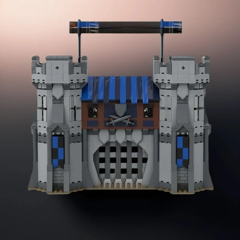 860pcs MOC The Gate Part One Castle Castle Model Building Blocks Toys ...