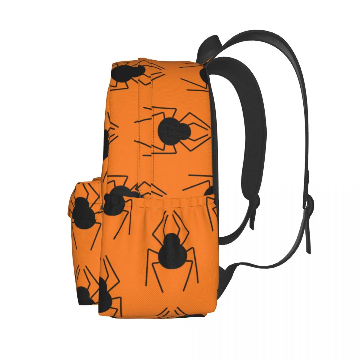 Spider Pattern Halloween Large Capacity Student Backpack Casual Fashion School Bag Travel Backpack Lightweight Waterproof Bags