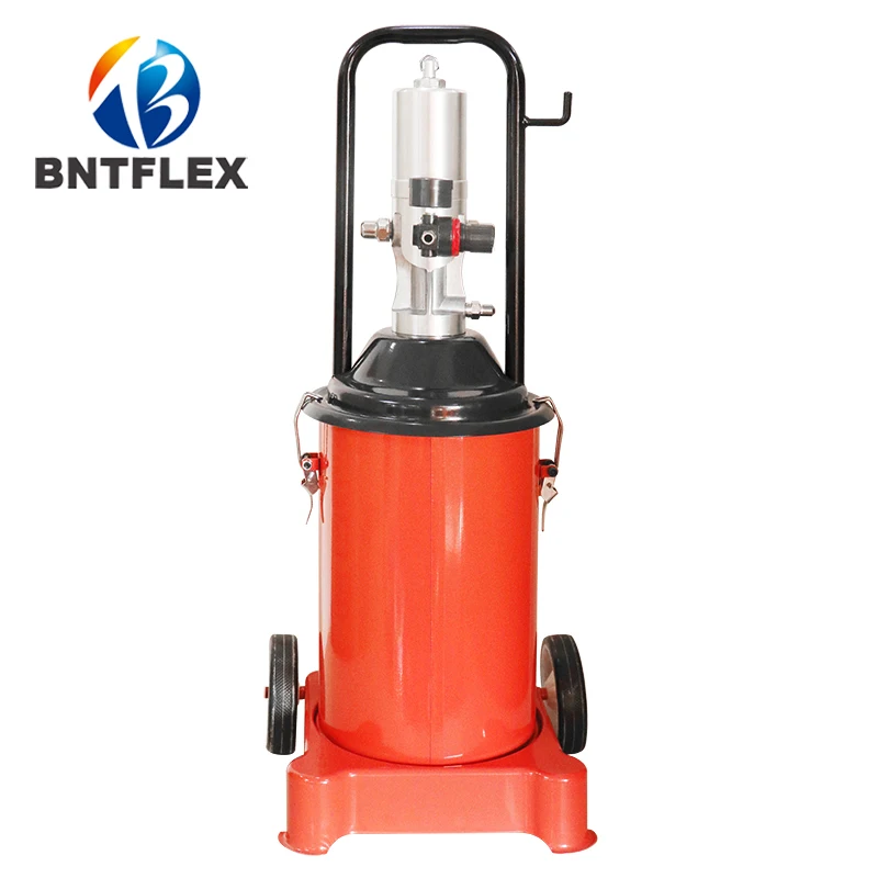 

40L Pneumatic grease gun high-pressure oiler with butter pump refilling steam auto full automatic small pneumatic butter machine