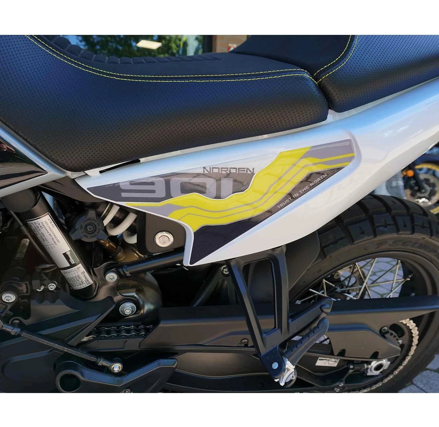 3D Stickers Motorcycle Tail Side Panels For Husqvarna Norden 901 2024