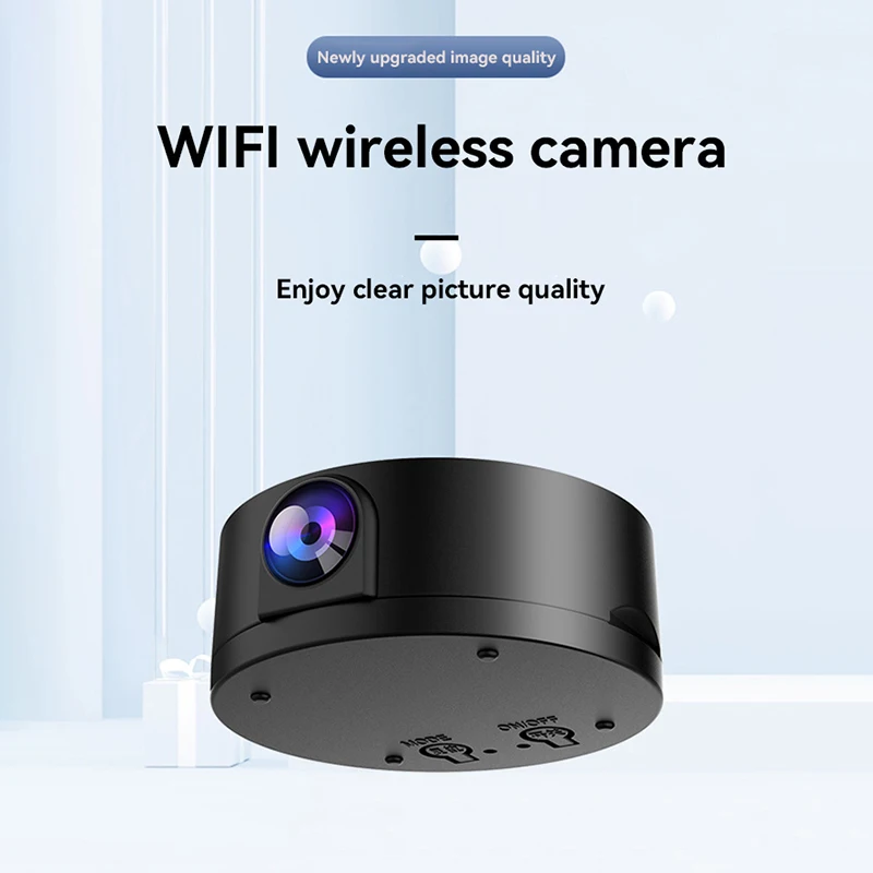 กล้อง WiFi ไร้สายอัจฉริยะ HD Night Vision Mini IP/AP กล้อง Lip Sync Remote Monitor Pocket Cam ป้องกันความปลอดภัย 2025