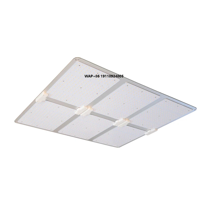 0-10V Dimmable LM301H Full Spectrum LED Panel Grow Light IP65 600W Indoor Greenhouse Plant LED Grow Light