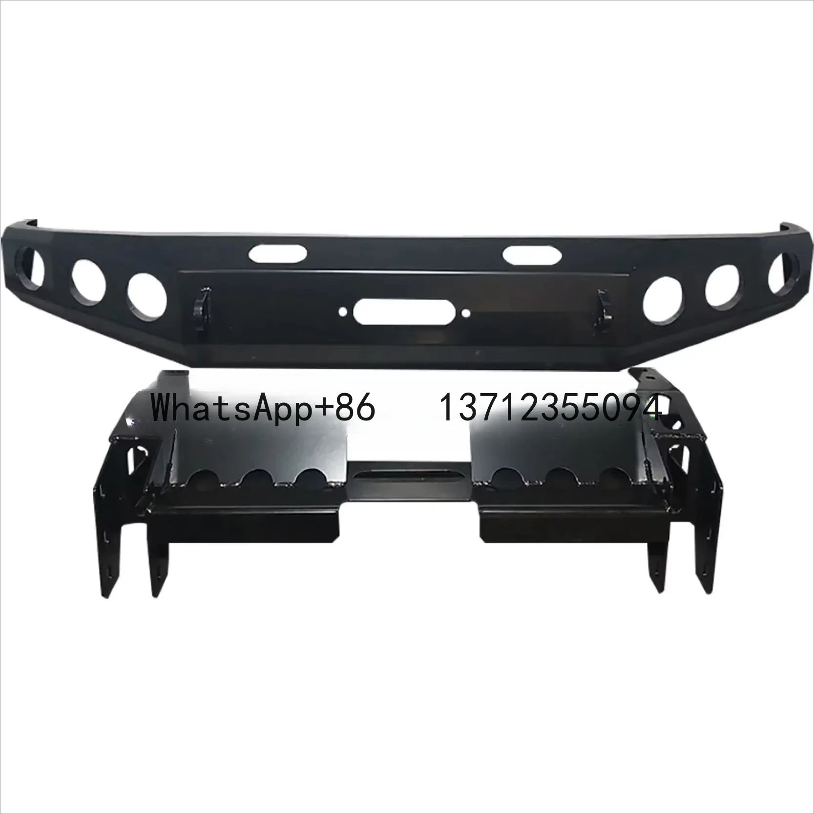 Hot sale JSHX Front Bumper For Toyota Tundra Auto Front Car Bumpers 4 runner front rear bumper bull bar