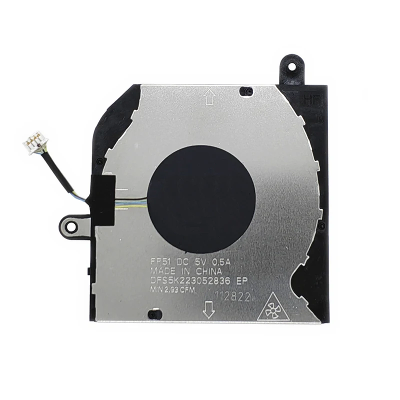 New Laptop CPU Cooling Fan For DELL Latitude 5430 Cooer 0V0N0P ND85C41-21E12 FP51 DC05V 0.50A