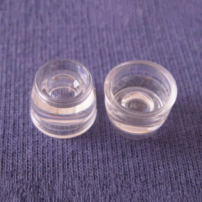 

#KMG-12 High quality Led Optical Lens, Headlight lens, Size 12X9mm, Transparent Surface, PMMA materials