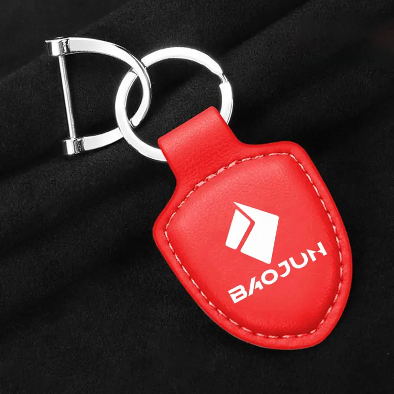 

For Baojun Car keychain creative decoration key circular ring lock buckle pendant new label Baojun 510 730 360 560 RS-5 530 630