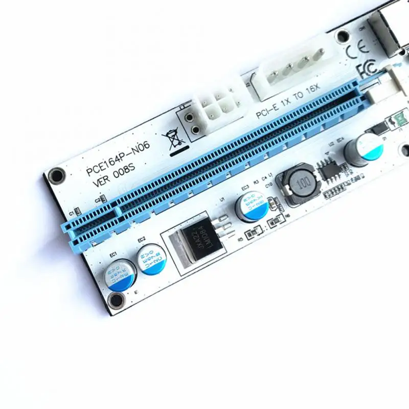 Плата расширения Pci-e, 60 см, 4pin, 6pin, Pci Express, 1x до 16x Sata