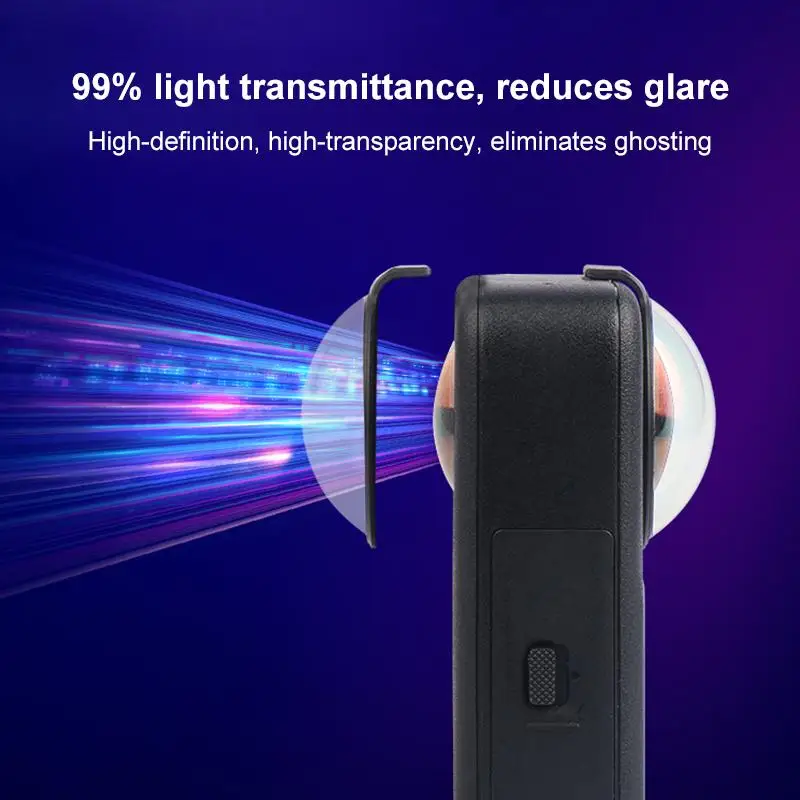 PULUZ Optische Hartglasabdeckung Schutzlinsenschutz für DJI Osmo 360/360 II Kratzfester Linsenschutz Kamera-Zubehör – Detail 9