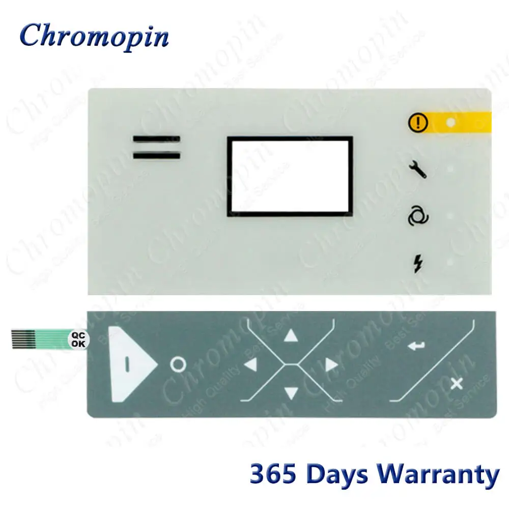Membrane Keypad Keyboard Switch for Atlas Copco 1900520002 1900 5200 02 1900520003 1900 5200 03 with Protective Film Overlay