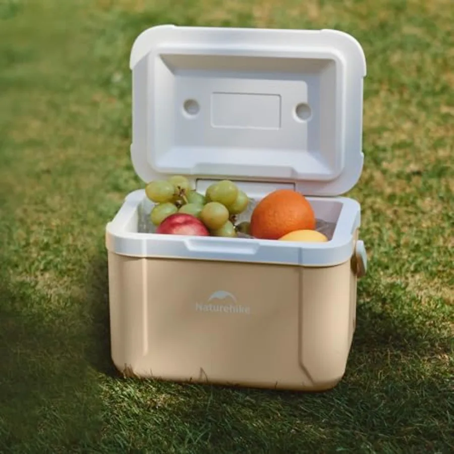 5.3/15/19 QT Hard Cooler, Insulated Ice Chest Box, Portable Ice Retention Cooler for Beach Camping Picnic Fishing Barbecue view 6