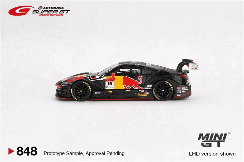 **Pre-Order** MINI GT 1:64 NSX-GT Type S GT500 #16 RB Black Diecast Model Car