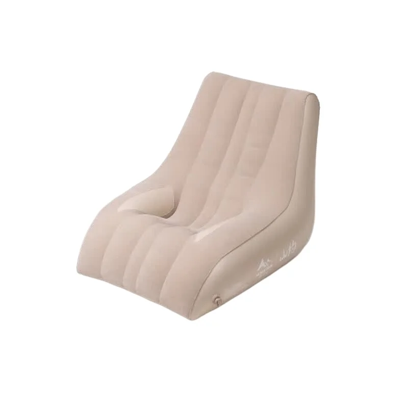 Inflatable recliner sofa, outdoor air bed, music festival lunch break camping, portable and fully automatic