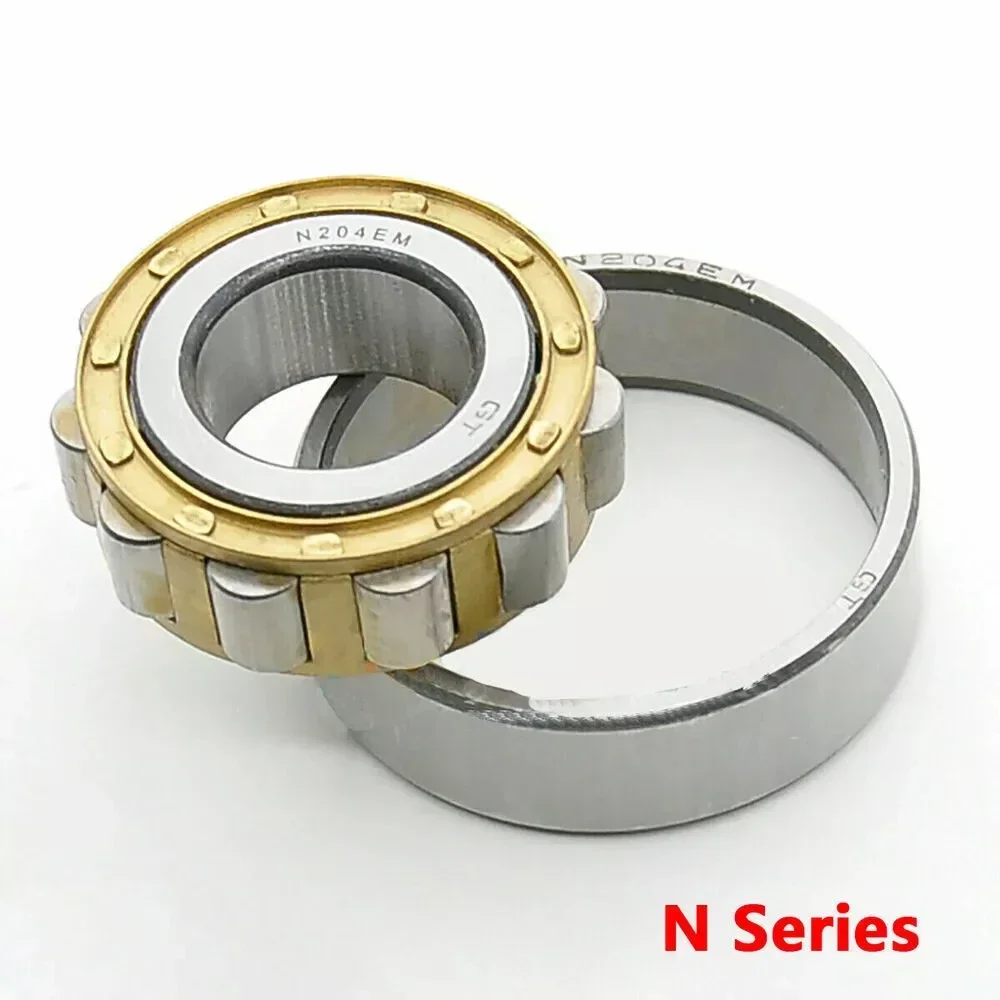 1PCS Bore 15 mm to 100 mm Radial Roller Bearing Cylinder Roller Bearing N/NU/NJ..EM 202 to 216