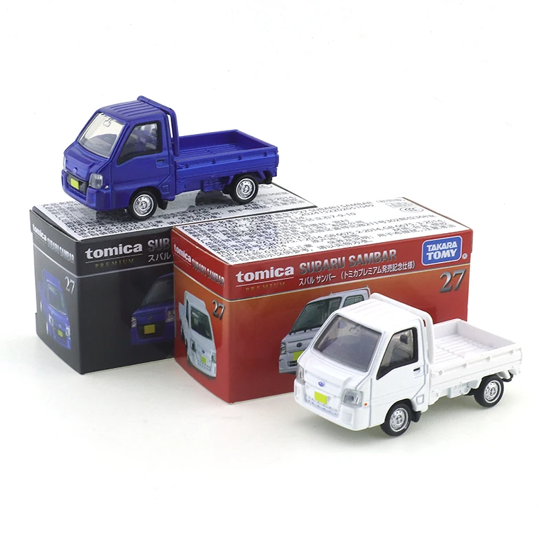 

Планшетный грузовик Tomica Premium 27 Subaru, детские игрушки, моторный автомобиль, литая под давлением металлическая модель 1:64