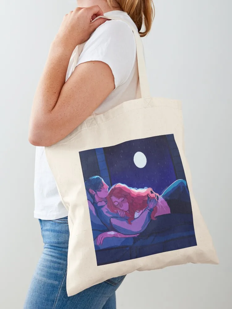 Ferdibert - A Quiet Night Tote Bag sacs de shopping large tote bag Handbags women