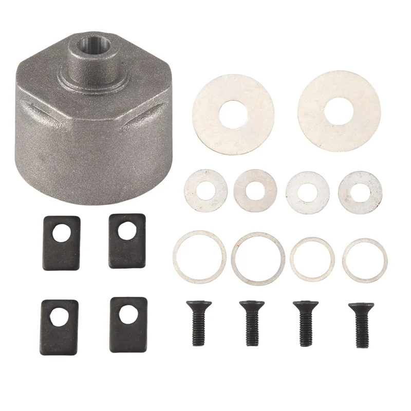 

ABJL-Differential Gear Shells Kit Fit For 1/8 HPI Racing Savage XL FLUX Rovan TORLAND Brushless Truck Parts
