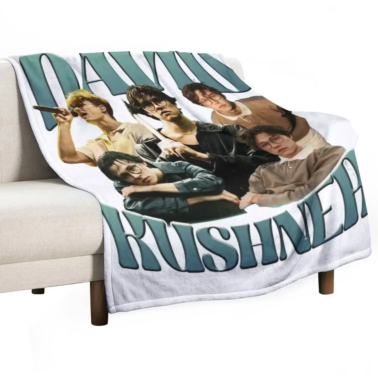 

David Kushner Daylight i hate at the same time Throw Blanket Foldable Soft Warm Blanket for Outdoor Use