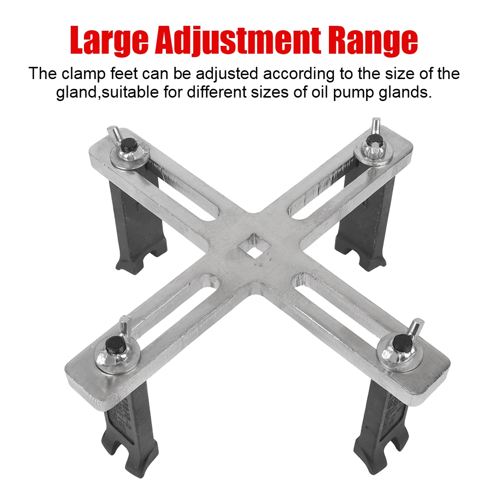3/4 Claw Universal Car Accessories Gasoline Pump Wrench Adjustable Removal Tool for Straight Bending Fuel Tank Pump Disassembly