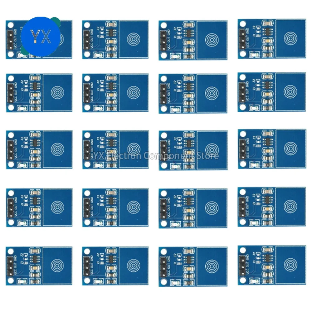 20pcs TTP223 Capacitive Touch Switch Digital Touch Sensor Module for Arduino