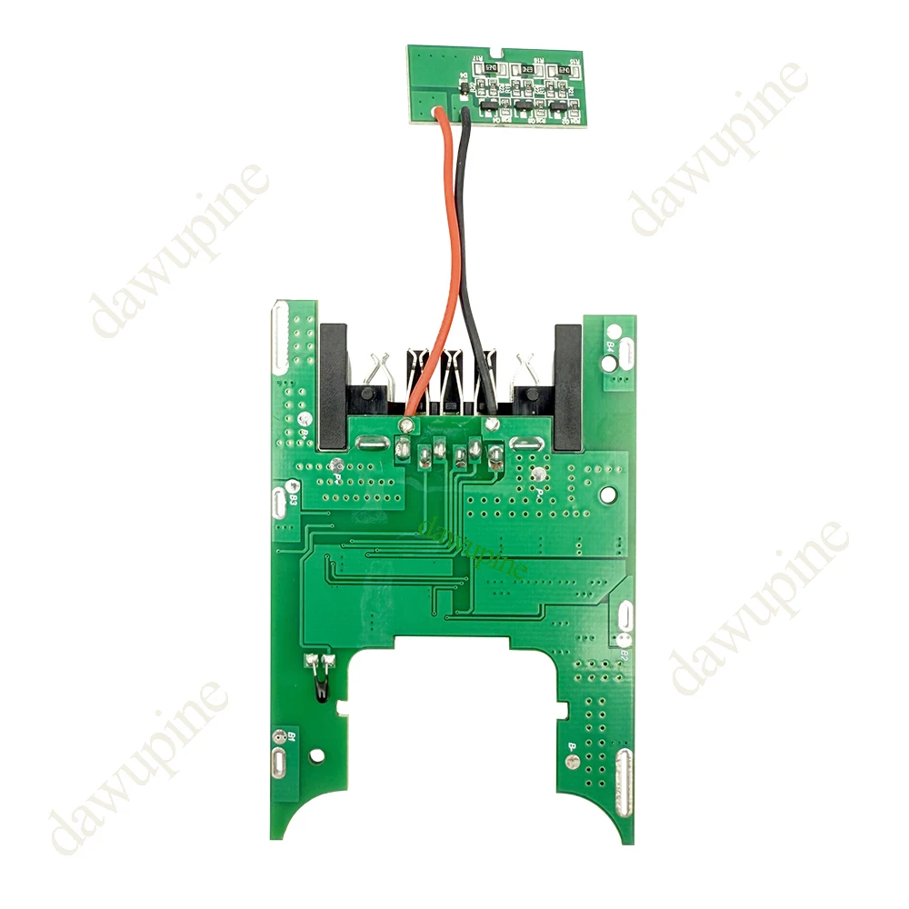 DCB200 Li-ion Battery BMS PCBA Charging Low Voltage Protection Circuit Board For DeWalt 18V 20V DCB183 DCB206 DCB203 Key LED view 4