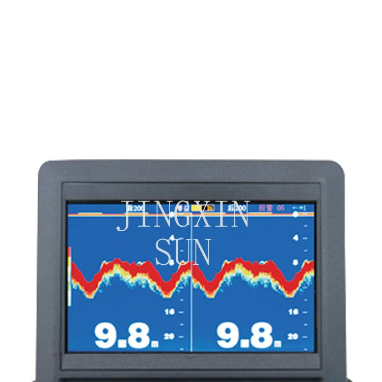 300 متر أعمق برو المحمولة تحت الماء البحرية لتحديد المواقع صياد السمك مع عمق المياه ووظيفة درجة الحرارة لصيد الأسماك على الجليد البحر