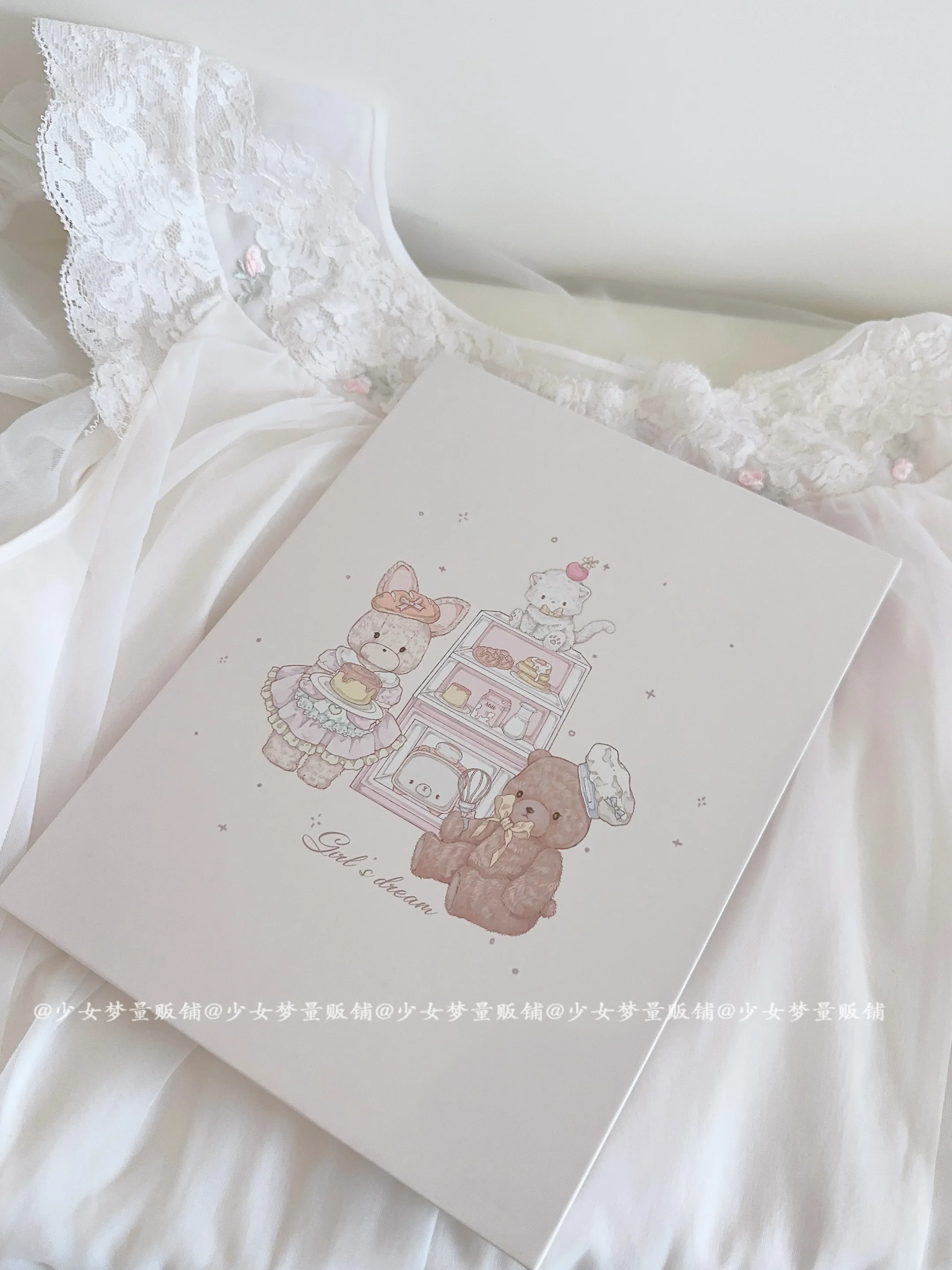 Kawaii الأرنب الدب A5 الموثق K - مراجعة Kpop Photo Card Binder 3 Inch وسعره