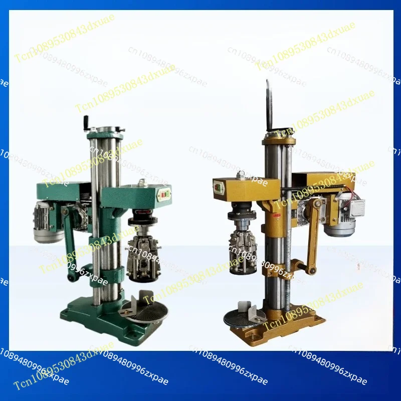 Small Semi-automatic Aluminum Cover Sealing Machine, Aluminum Cover Plastic Cover Red Wine Baijiu Capping Machine