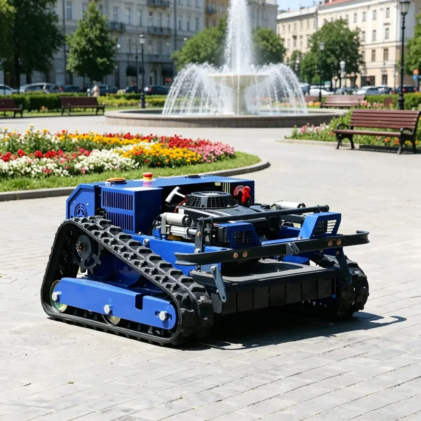 

Customized Smart Self-propelled Lawn Mower Robot With Stable Performance For Daily Household Garden Grass Cutting Jobs