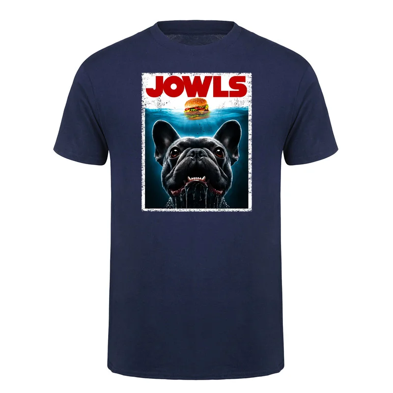 Funny Black French Bulldog T Shirt Men Women Casual Tshirt 100% Cotton Loose Oversized Frenchie Mom Dog Dad T Shirt DY-448