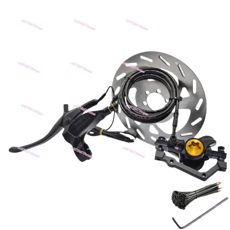 14-Inch driver oil brake folding electric vehicle double piston oil disc modified general oil brake hydraulic disc brake